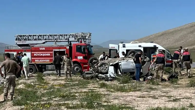 Van'da Feci Kaza: Bir Aile Katliamından Farksız, 4 Hayat Gitti