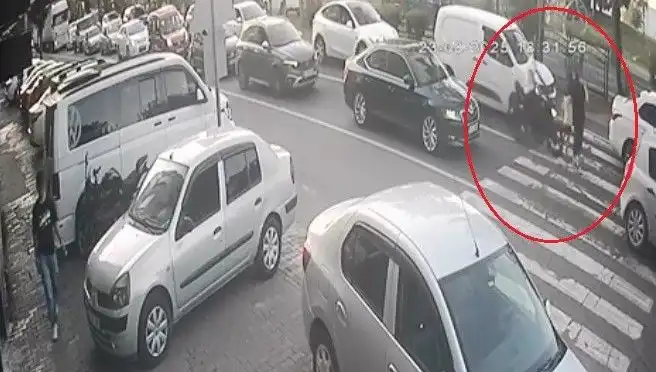 Motosiklet Kazası: Yaya Geçidinde Şok Anlar yaşandı!