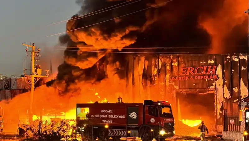 Kocaeli'deki Lojistik Deposunda Büyük Yangın: Sebep ve Sonuçları