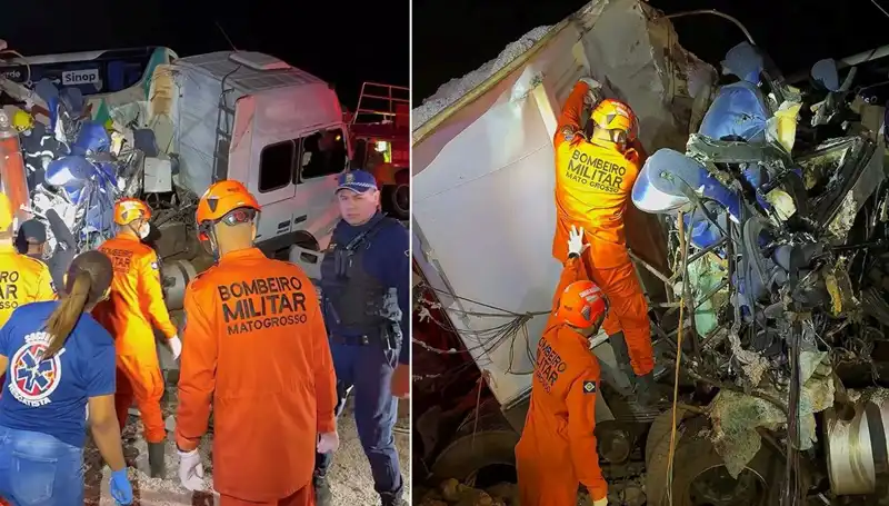 Brezilya'da Korkunç Otobüs Kazası: 11 Kişi Hayatını Kaybetti!