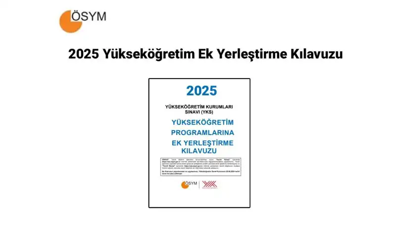 2025 Yükseköğretim Ek Yerleştirme Kılavuzu Açıklandı: Merak Edilen Tüm Detaylar!