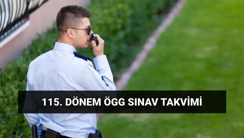 2025 Özel Güvenlik Sınavı Tarihleri Belli Oldu: Yerler Ne Zaman Açıklanacak?